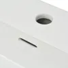 vidaXL Lavabo con foro per rubinetto in Vetroceramica Anteprima dell’immagine prodotto 7