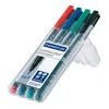 STAEDTLER Lumocolor Permanent Marker 318F 4er Etui Produktbild-Vorschau 8