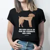 Mr. & Mrs. Panda Größe L T-Shirt Hund Dogge - Schwarz - Produktbild-Vorschau 3