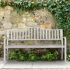 Panchina da giardino Relaxdays con tavolino ribaltabile, 3 Anteprima dell’immagine prodotto 2