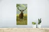 MuchoWow® Poster Rothirsch - Natur - Grün 20x40 cm - Plakat Produktbild-Vorschau 5