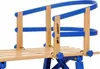 Luge escargot en bois pliable avec siège - 100 cm Voir les images du produit 2