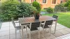 Set da giardino con tavolo rettangolare 156×78 cm in Anteprima dell’immagine prodotto 2