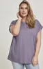 Urban Classics Ladies - EXTENDED SHOULDER Shirt dusty Voir les images du produit 15