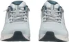 A front view of a pair of blue and gray Skechers sneakers. Produktbild-Vorschau