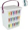 5L Wäscheklammerbox Waschpulver Wäscheklammer Produktbild-Vorschau 2