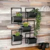 DanDiBo Kräuterregal Küche Wand Metall Schwarz 96525 Produktbild-Vorschau 7