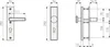 ABUS Tür-Schutzbeschlag KLS114 F9, Edelstahl, 31704 Produktbild-Vorschau 7