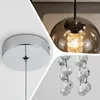 Lampe suspendue ZMH en verre, 1 ampoule, lampe de table à Voir les images du produit 6