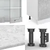 Küchenzeile Vicco R-Line Beton 300 cm mit Hochschrank, ohne Produktbild-Vorschau 5