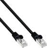 InLine Patchkabel, SF/UTP, Cat.5e, schwarz, 1m, 1 m, Cat5e, Produktbild-Vorschau 1