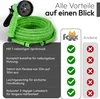 Gartenschlauch flexibel grün in verschiedenen Größen inkl. Produktbild-Vorschau 7