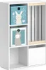 Bibliothèque enfant Vicco Luigi Blanc 29.2x107.8cm avec 2 Voir les images du produit 1
