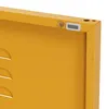 Lendo Online Sideboard Metal 80x40x100 cm Giallo Anteprima dell’immagine prodotto 9
