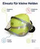 Kinder Feuerwehrhelm Deutscher Feuerwehr Helm Karneval Produktbild-Vorschau 2