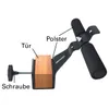 Sit-Up Bar Bauchtrainer zur Türbefestigung, Heimtrainer, Produktbild-Vorschau 4