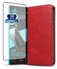 Handyhülle für Huawei P30 Pro mit 9H Displayglas Kunstleder Produktbild-Vorschau 1