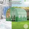 VOUNOT® Gewächshaus Foliengewächshaus Winterfest Produktbild-Vorschau 4