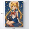 Malen nach Zahlen Gemälde - Seemann Mond und Luna 40x50 cm Produktbild-Vorschau 3