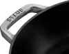 Staub Guss Bräter, rund Graphitgrau 28 cm Produktbild-Vorschau 4