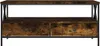 vidaXL Konferenční stolek Smoked Oak 100x51x45 cm Dřevěné Náhled obrázku produktu 6