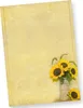 Schönes Briefpapier Set Sonnenblumen, 25 Sets, Hochwertiges Produktbild-Vorschau 2