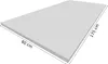 Plateau de table POKAR 2,5 cm Plateau pour bureau, Voir les images du produit 3
