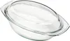BOHEMIA CRISTAL Schüssel oval mit flachem Deckel 2,4 l Produktbild-Vorschau 1