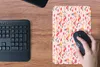 MuchoWow® Mauspad Mousepad Blumen - Rosa - Muster 18x27 cm Produktbild-Vorschau 4
