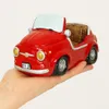 Spardose Mini Auto 16 cm Sparschwein rot Sparbüchse Produktbild-Vorschau 4