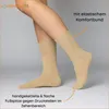 6 Paar Diabetiker Socken ohne Gummi 97% Baumwolle Damen Produktbild-Vorschau 2