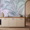 Vlies Fototapete - Misty Tropics 150x105 cm Blätter Produktbild-Vorschau 1