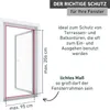 Insektenschutz Pendeltüre 100x210cm, weiß Produktbild-Vorschau 3