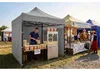 Gazebo da giardino a 3 pareti, 3 x 3 m, grigio, Plonos Anteprima dell’immagine prodotto 12