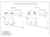 Diagrams illustrating the geometrical position of a vehicle. Produktbild-Vorschau