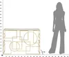 Konzole Console Marie 120 x 41 x 81 cm kovová zlatá Náhled obrázku produktu 10