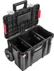 Mobilní černý kufr na nářadí Toolbox na kolečkách Nosnost Náhled obrázku produktu 3