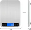 INF Digitale Küchenwaage 5kg/0.1g - Hochpräzise Produktbild-Vorschau 3