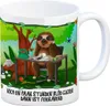 Kaffeebecher mit Faultier im Büro Dschungelmotiv und Produktbild-Vorschau 1