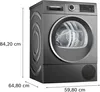 Bosch WQG2450R10 Serie 6 Wärmepumpentrockner, 9 kg, Produktbild-Vorschau 9