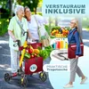 KESSER® Rollator Aluminium faltbar, höhenverstellbar & bis Produktbild-Vorschau 7