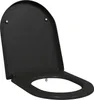 vidaXL Sedile per WC nero 49 x 36 x 4 cm Duroplast Anteprima dell’immagine prodotto 8