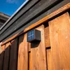 hoftronic Solar-Wandleuchte Louis 4er-Set 1,2W IP65 Schwarz Produktbild-Vorschau 9