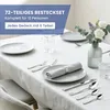 Besteck Set 12 Personen,72-tlg Edelstahl Besteckset,Cutlery Produktbild-Vorschau 9