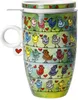 Goebel Teetasse mit Deckel und Sieb James Rizzi - Birds on Produktbild-Vorschau 5