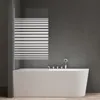 doporro Badewannenaufsatz Design-Duschwand für Badewanne Produktbild-Vorschau 1