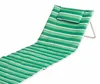 Strandliege Strandmatte Rückenlehne Kissen faltbar L153xB53xH41cm Grün Productafbeelding-voorbeeld