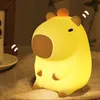 Capybara Silikonové noční světlo, dětská dětská lampa Náhled obrázku produktu 3