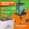 GARDEBRUK® Trituratrice da Giardino Elettrica 3100W Rami Anteprima dell’immagine prodotto 4