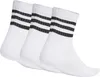 Calzini sportivi ammortizzati Adidas 3-Stripes Mid-Cut 3P Produktbild-Vorschau 3